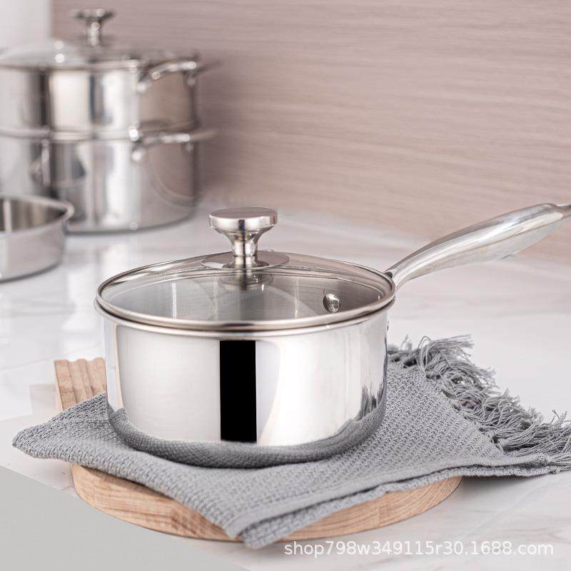 304不锈钢奶锅家用单柄汤锅不粘锅泡面煮面热锅具宝宝婴儿辅食锅,农机/农具/农膜,植保机械,淘宝优惠券,粉丝福利购,淘宝优惠卷