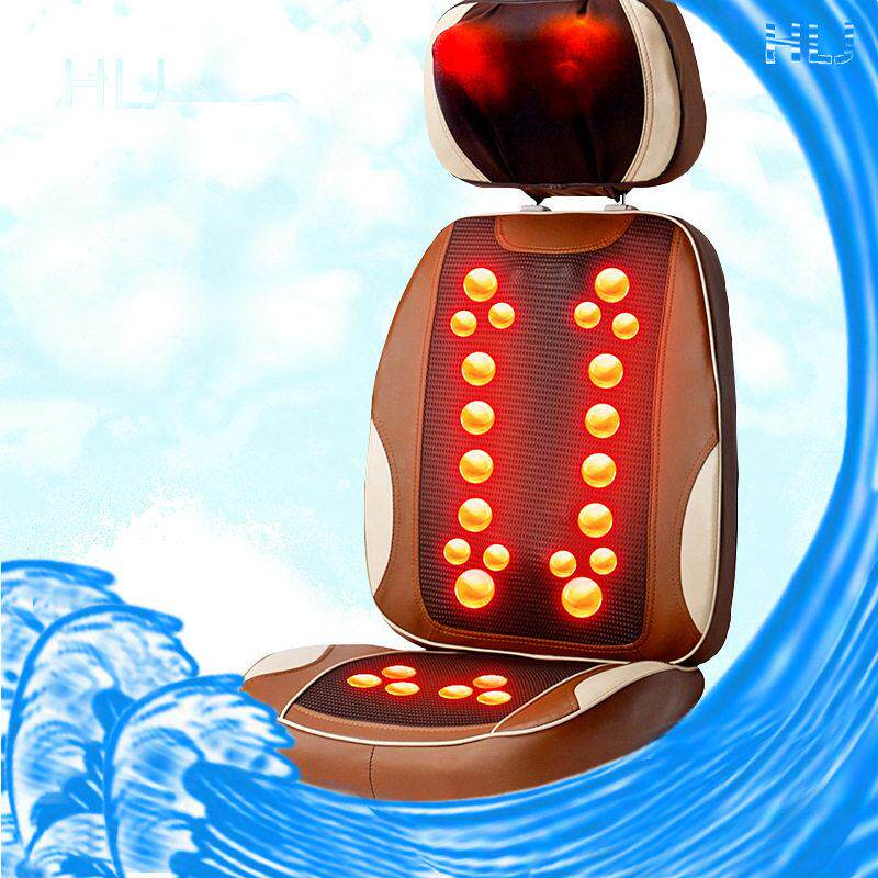 按摩垫颈部腰部背部颈椎按摩器多功能揉捏推拿折叠按摩椅靠垫