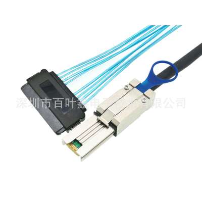MiniSASHD8088高速服器连接线MINISAS26P8088TO8484-1.0M