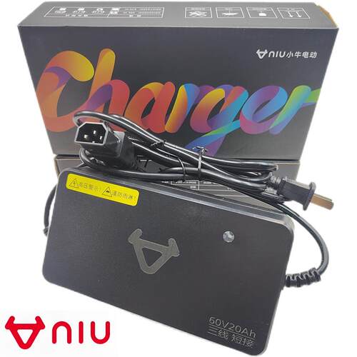 小牛电动车48V60V智能充电器原装GOVA/B0/G3C/F4铅酸蓄电池灌封型