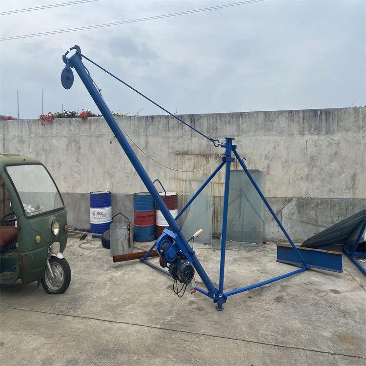扒杆吊建筑盖房上料提升机斗车混凝土起吊快速多功能现浇屋顶吊机