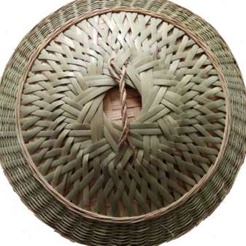 竹编锅盖竹盖子蒸子盖正子盖竹蒸盖蒸饭木桶盖家用纯手工小号大号