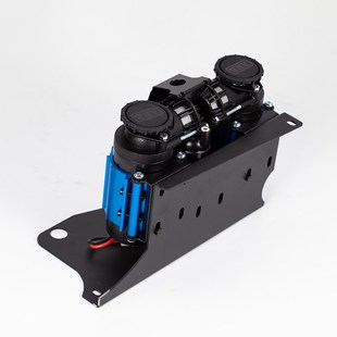 arb双缸气泵支架丰田LC200打气泵架子汽车改装车载充气泵安装配件