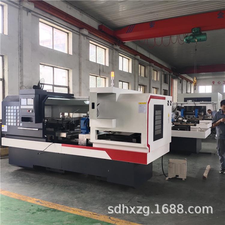 履带链条轴双头倒角机双头数控机床粮食配件用车螺纹机