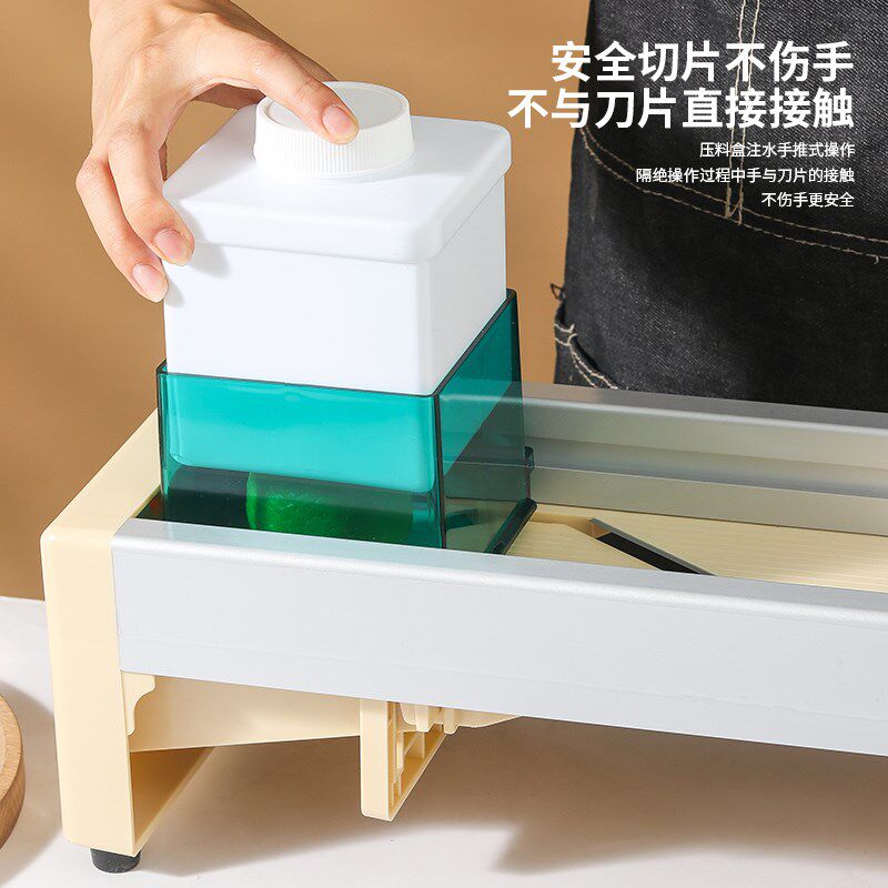 柠檬切片器商用奶茶店专用西柚水果切片机家用手动切柠檬神器配件