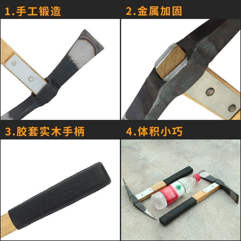 小洋镐户外登山镐十字镐镐斧户外军工两用小洋镐挖挖笋挖树根镐斧