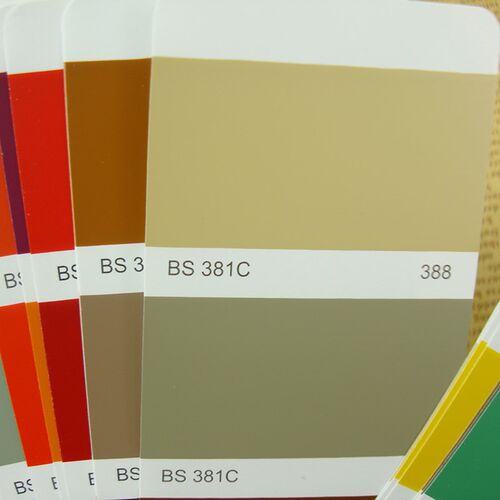 英国标准 BS 381C BS 4800 标准涂料色卡