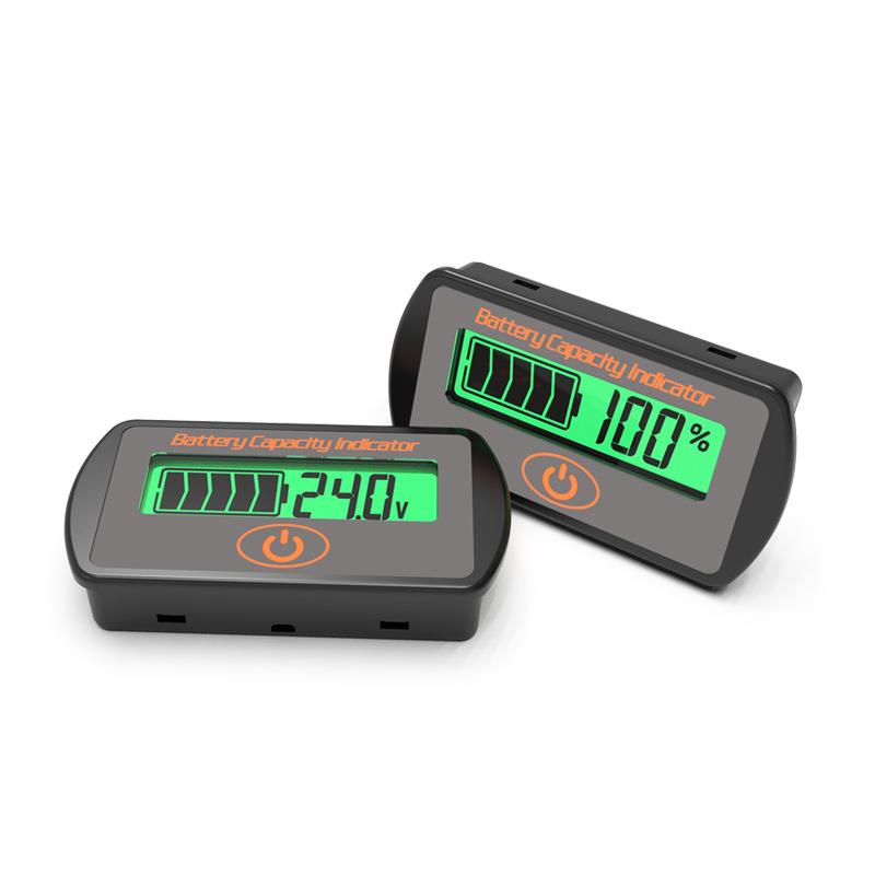 LY7S 电压型电池电量显示表 锂电池电量显示器 铅酸电池剩余电量