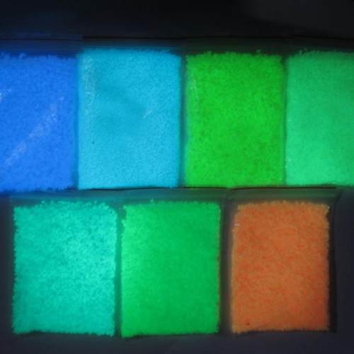 高亮夜光沙蓄光沙夜光颗粒星空瓶许愿瓶长效荧光沙夜光砂沙瓶画