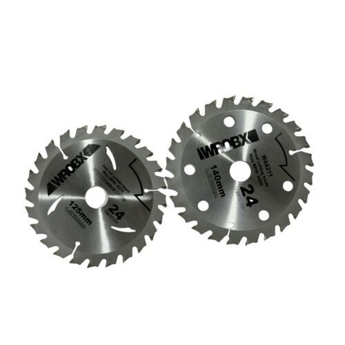 通用威克士锯WU533WU535锯片125mm140mm5寸5.5寸24齿木工合金锯片