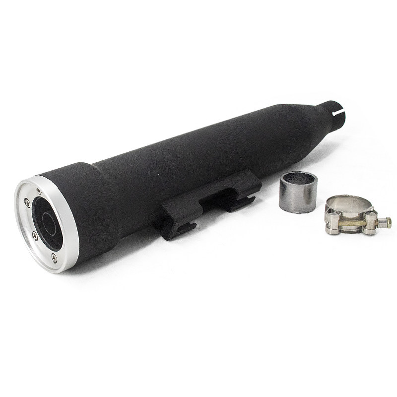 轻骑大韩GV300s专用摩托车改装直上马蹄声消音器消声器排气管尾段