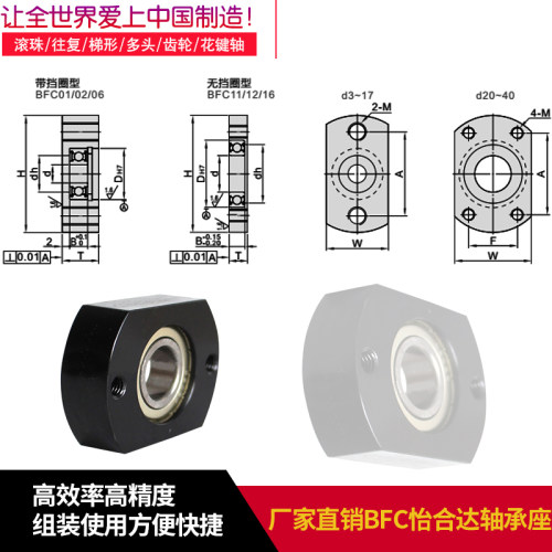 BFY BGL BHJ BGH BGU01 02 03 04 06 11 12 13 14 16带座轴承座