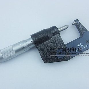 千分尺0尖头数显端子千分尺电子尖头 6025 锥形度 千分尺mm双