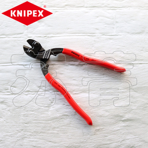 德国凯尼派克KNIPEX剪切20弯嘴紧凑型断线钳7141200/71 41 200