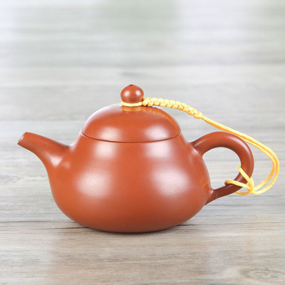 潮州手拉壶朱泥紫砂壶泡茶壶小容量功夫茶具家用过滤花茶壶小号