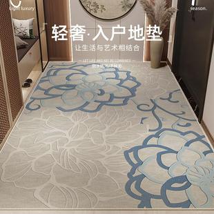 门口进门轻奢高级感玄关门垫家用大门脚垫地毯 入户门地垫2024新款