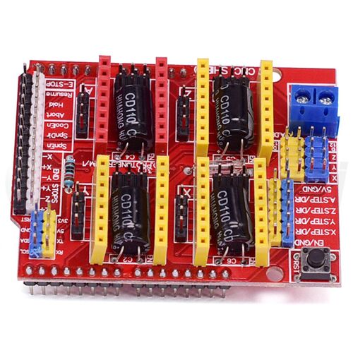 3D打印机DIY配件 cnc shield v3 雕刻机打印机扩展板 4988驱动uno