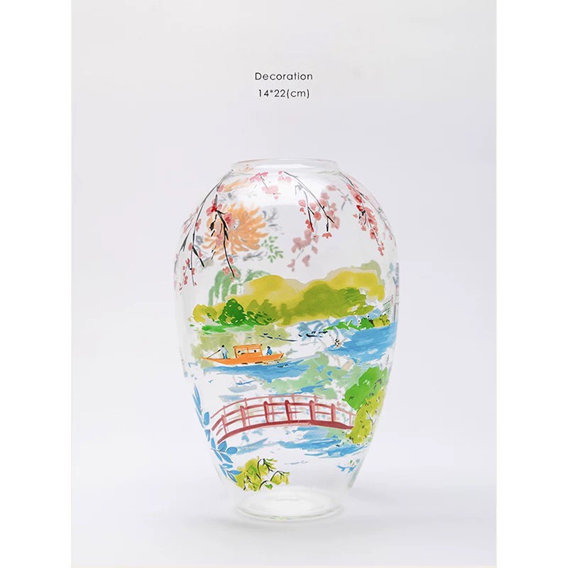 不止家居江南之春店主t私藏花瓶威尼斯藏品琉璃摆件客厅新中