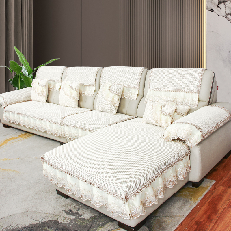 夏季真皮沙e发专用沙发垫四季通用防滑坐垫贵妃组合沙发套罩巾定