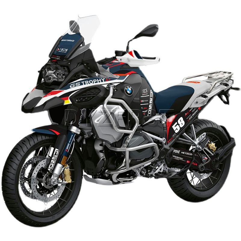 GS TROPHY拉力赛23款版画r1250/1200ADV整车涂装贴膜油箱保护改装