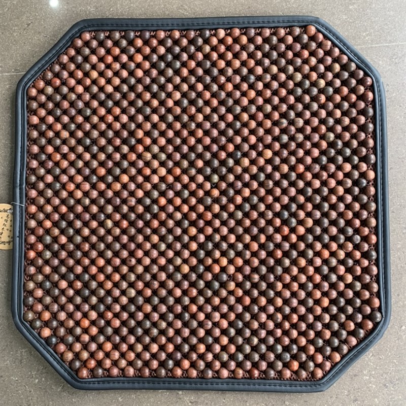 缅甸花梨木珠汽车坐垫夏季凉垫木珠透气前排夏天通用货车办公椅垫