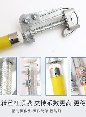 铜头500kv接地线弹簧接地线50mm2-8米接地线500千伏接地线