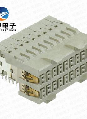 1469025-1TE/泰科60P2.5mm间距直插压接式背板连接器