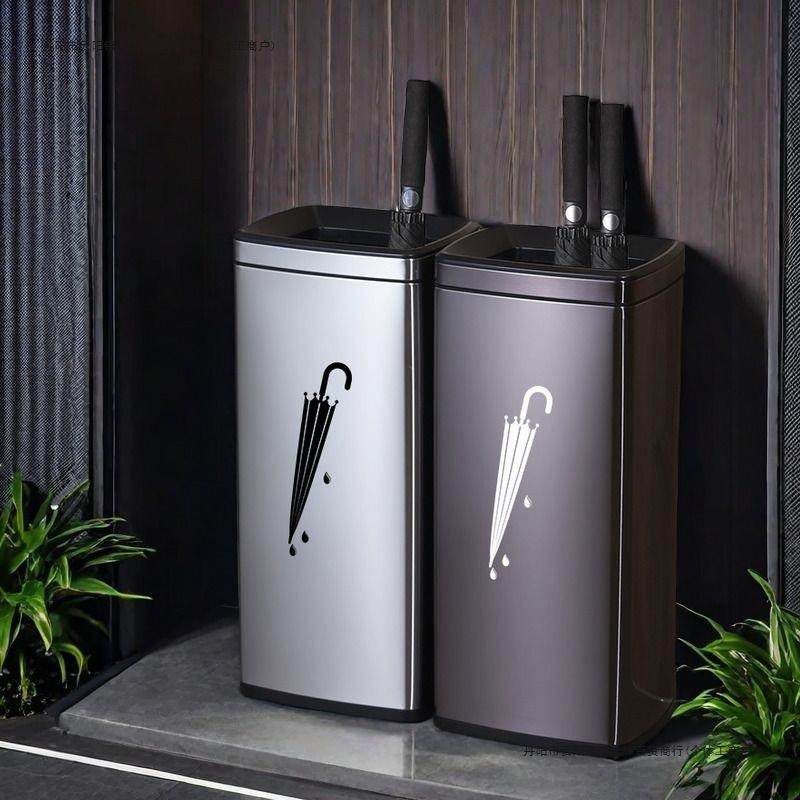 酒店大堂不锈钢雨伞桶商用立式方形门口轻奢置伞收纳架放雨伞筒,五金/工具,其他电线电缆,淘宝优惠券,粉丝福利购,淘宝优惠卷