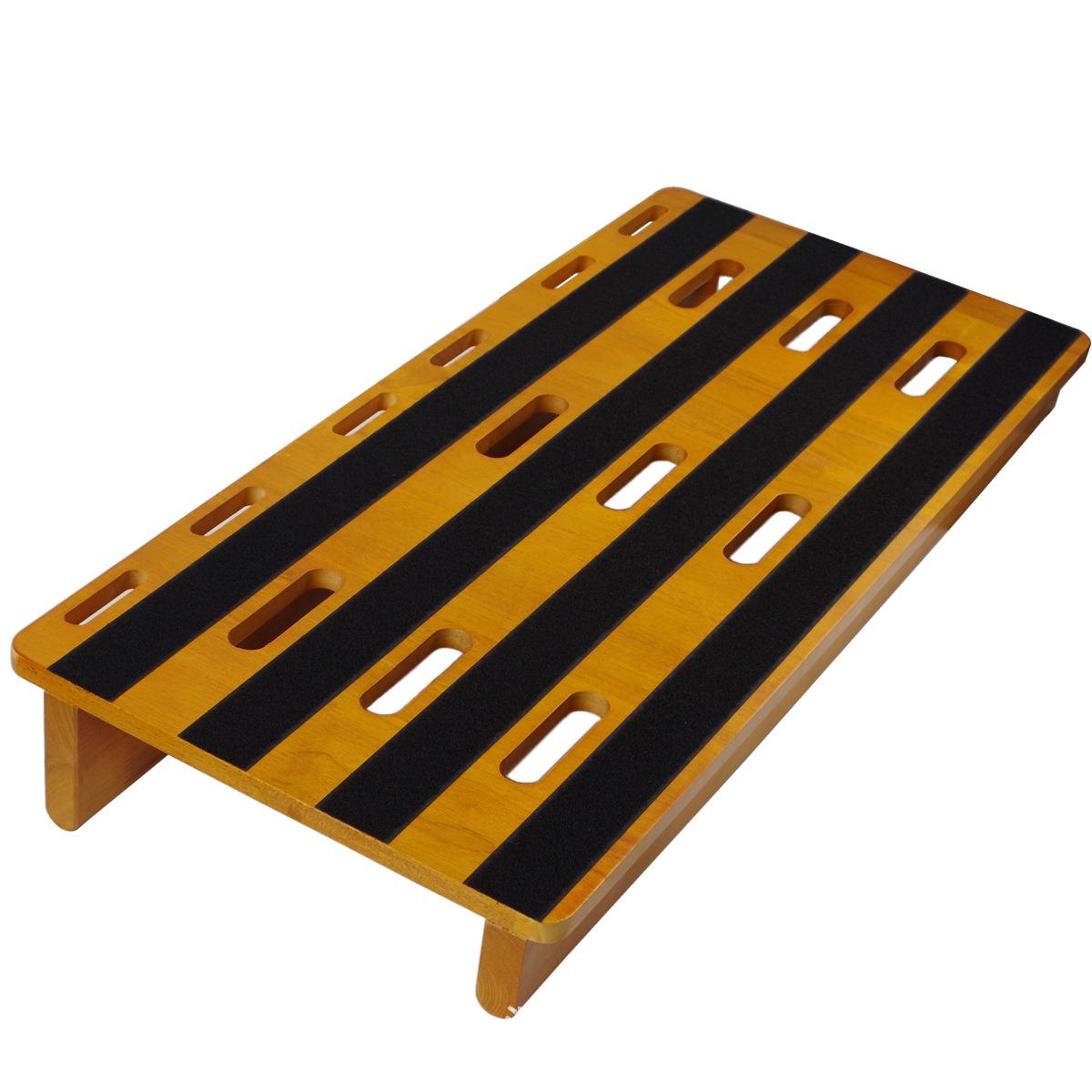 电吉他效果器板子实木效果器板单块轨迹板亚马逊爆款