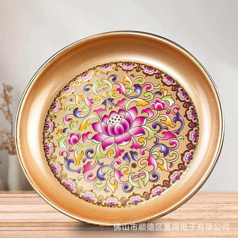 供果果盘莲花供果盘供佛家用佛前贡品盘合金贡果盘财神爷供奉贡盘,五金/工具,其他电线电缆,淘宝优惠券,粉丝福利购,淘宝优惠卷