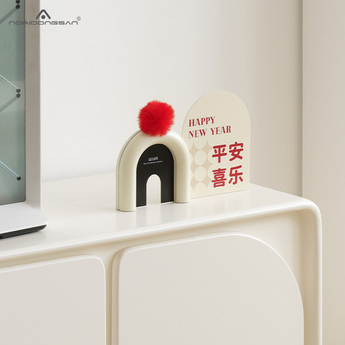 NORI家居客厅2024新年玄关装饰摆件桌面酒柜乔迁新居礼品