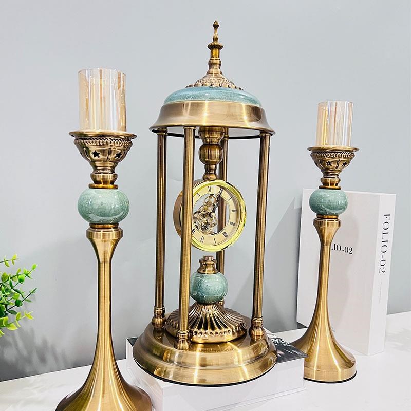 欧式创意落地钟客厅别墅装饰座钟大号时尚奢华样板房立钟美式钟表