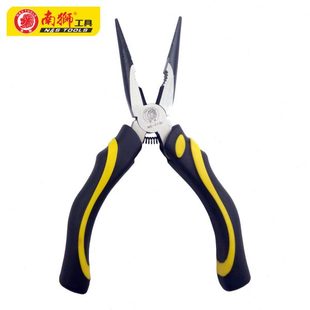 8寸多功能尖嘴钳尖咀钳电工钳尖头钳钓鱼钳手工钳迷 厂促南狮6寸