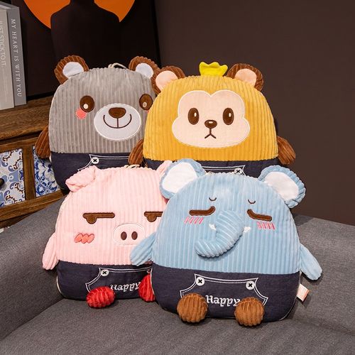 汽车抱枕被子两用可爱女办公室午睡枕头靠垫二合一空调被四季通用