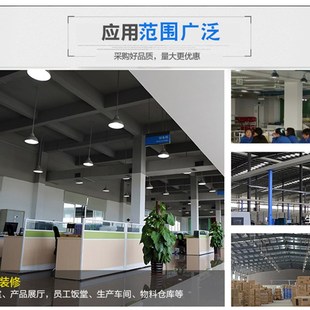 生态家族LED球泡斌峰30W50W100W鳍片式 灯泡E27白光工厂车间照明灯