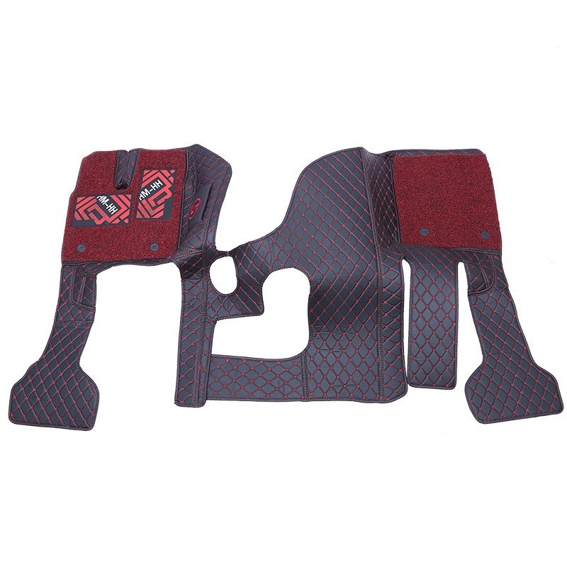 陕汽德龙新德龙M3000脚垫德龙M3000专用全包脚垫大货车脚垫