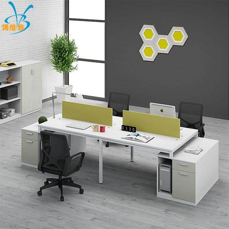 简约现代板式职员办公桌椅组合办公室带柜四人位员工工位桌办公桌,农机/农具/农膜,植保机械,淘宝优惠券,粉丝福利购,淘宝优惠卷