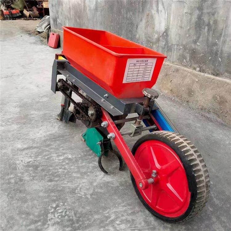 手扶拖拉机玉米播种机微耕机施肥精播机免耕大豆播种机新款