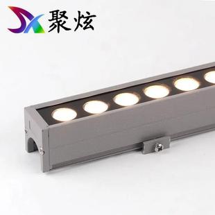 户外线条灯聚炫led建筑轮廓灯外立面七彩单色可以编程线条灯