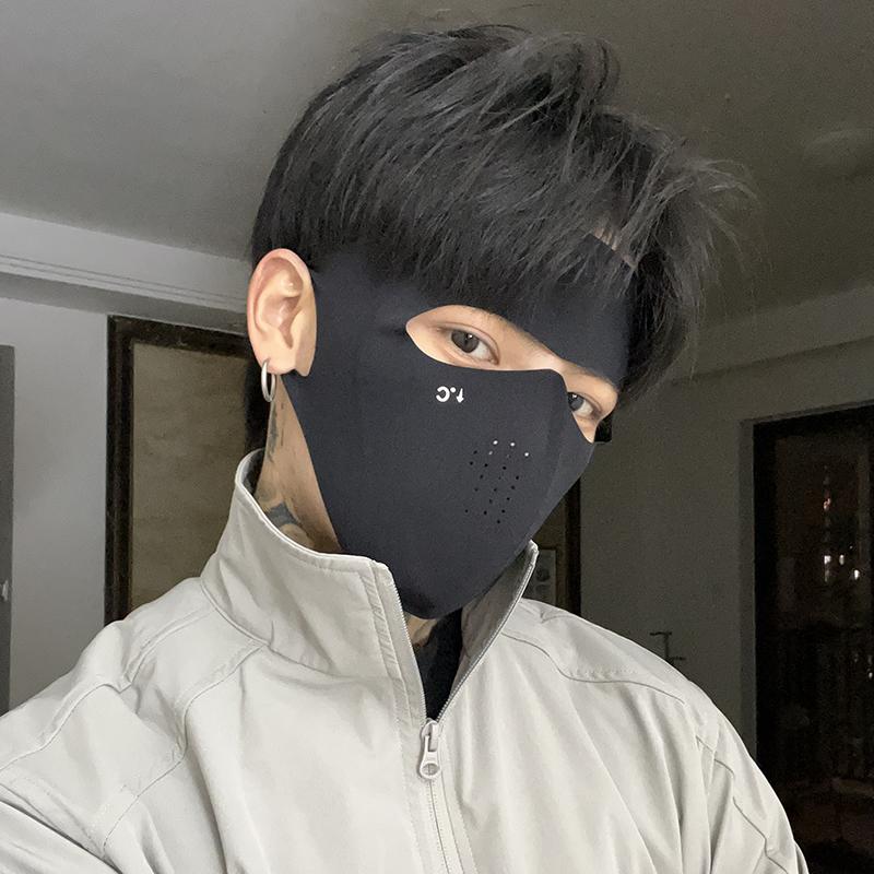 2025新款全脸防晒面罩男