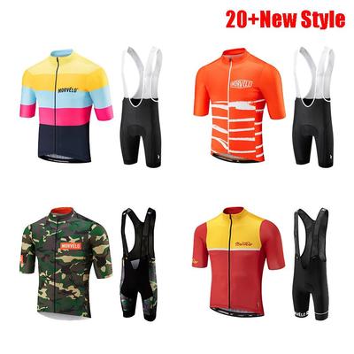 MORVELO男款短袖春夏季新款自行车骑行套装透气