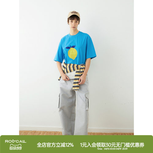 ROLLCALL柠檬短袖T恤