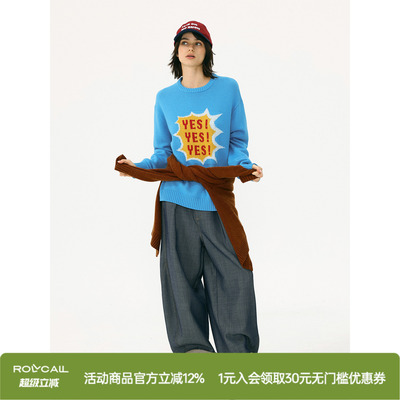 ROLLCALL休闲裤格纹新款羊毛