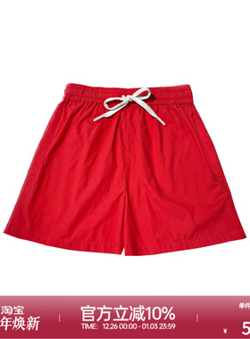 ROLLCALL25新款休闲条纹短裤舒适阔腿短裤显瘦百搭休闲裤