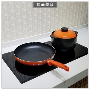 简约现代家居饰品摆件 样板房软装 餐桌厨房高档锅具用品组合ZH622