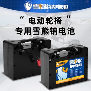 通用电动轮椅车老年代步车特种车辆可定制钠电池 雪雄钠电池