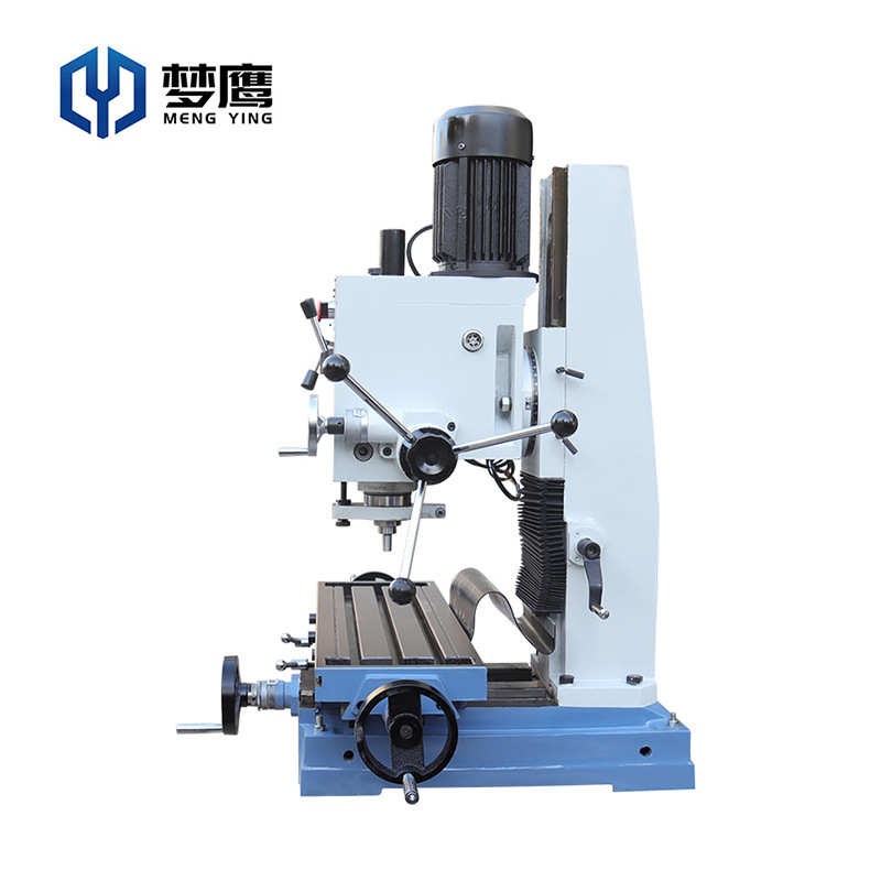 梦鹰MY48工业级重型齿轮变速小型钻铣J床台钻台式钻床钻攻铣一体