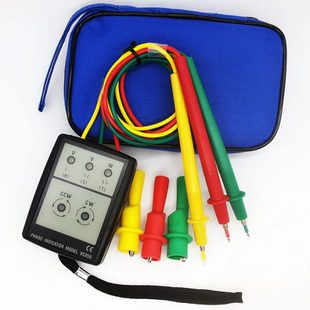 VC850 相序表相位表三相交流电相序计相位检测仪相序测试仪相位计