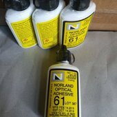 O塑料玻璃透镜O固1胶美国光学A6光学紫外线UV1化用N镜片NA6