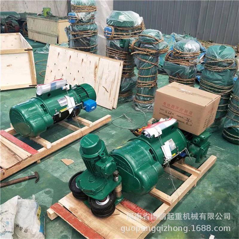港口码头车间吊装5吨钢丝绳电动葫芦起重机龙门吊单双速电动葫芦